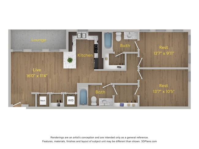 B3 438 floor plan